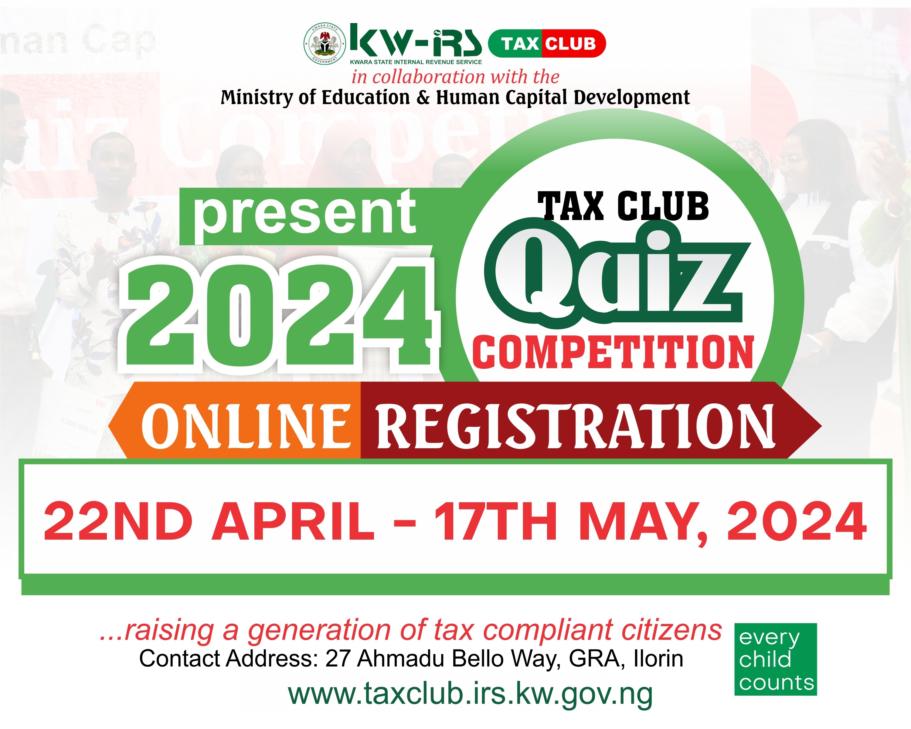 Tax Club Registration Opening Date